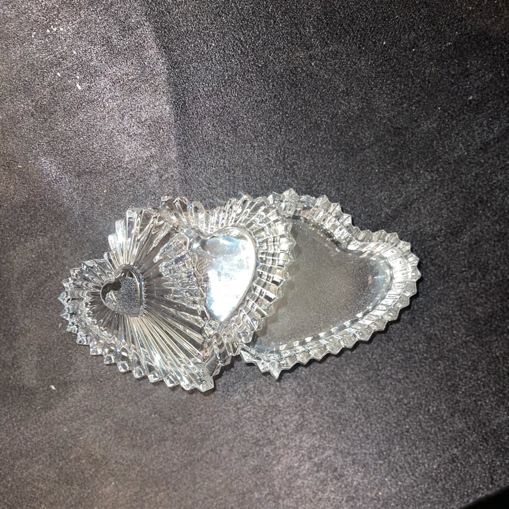 Mikasa Double Heart Trinket Box